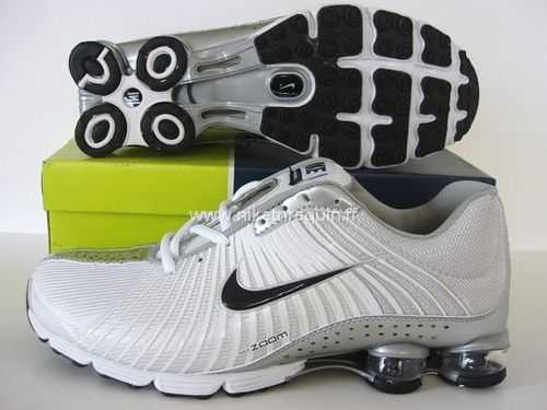 Gris Et Noir Nike Shox R4 625